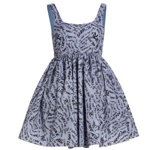 Cinq a sept Adelina Je T’aime Graffiti dress